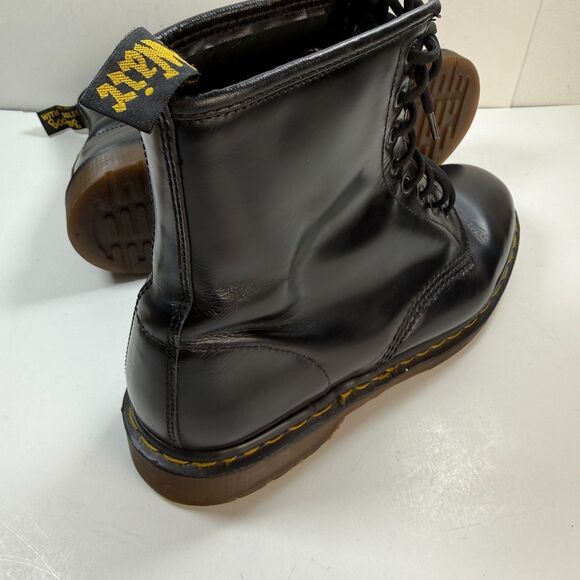 Dr. Martens Vintage 1460 Made in England Black Leather 8-Eye Boots Mens Size 12 main image 10